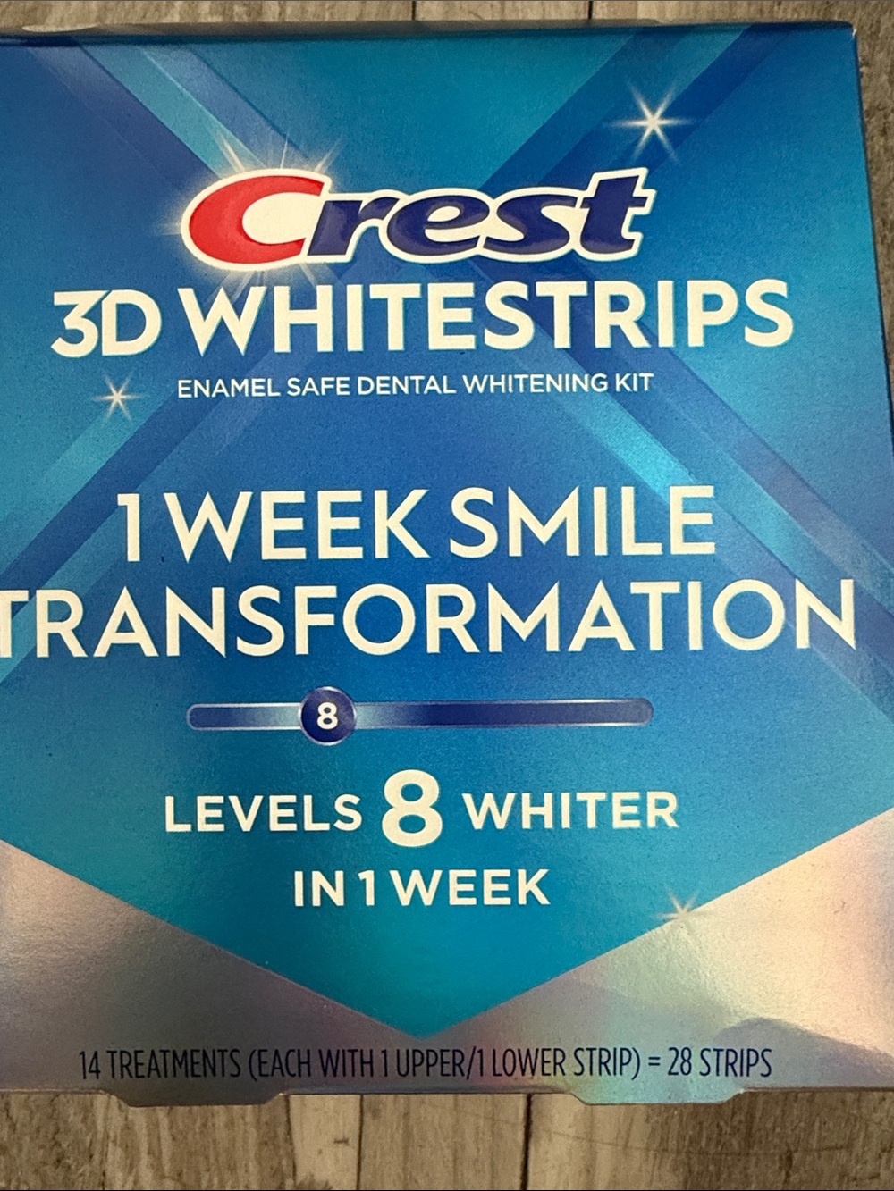 Crest 3D Whitestrips 1 week smile transformation
